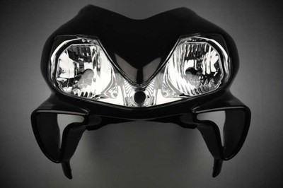 Verkleidung Av Gabelkopf unlackiert + Optik für Honda CBR 600 FS / F4i 01-02
