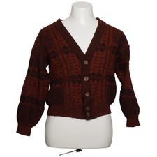 Maselli, Strickjacke, Herren, Größe: 52, Braun/Schwarz, Musterstrick #ZKH