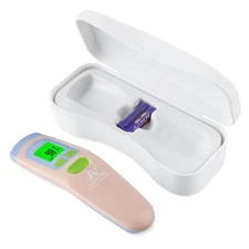 Ampmed Non Contact/No Touch Digital Forehead Thermometer for Adults, Kids, an...