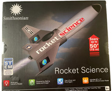 Smithsonian ROCKET SCIENCE Kit Build Launch A Rocket STEM NEW
