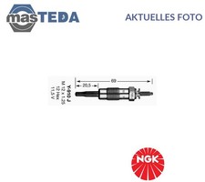 3617 GLÜHKERZE GLÜHKERZEN NGK FÜR MAZDA 121 III 1.8 D 1.8L 44KW
