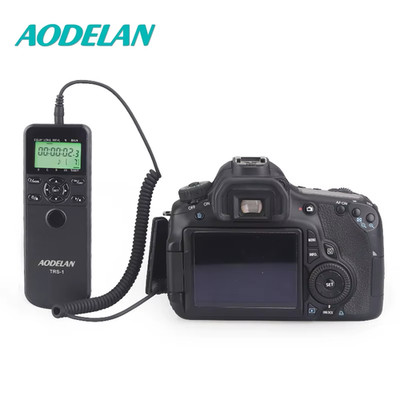 AODELAN Time Lapse Intervalometer Timer Remote Control Shutter Release for Canon