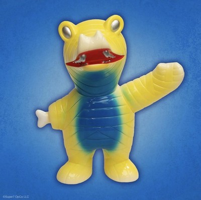 Super7 Japanese Vinyl Red King Mummy Gator  Figure Sofubi Kaiju 6  New