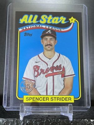 2024 Topps SPENCER STRIDER 1989 35th Anniversary Series Two Black #/299 All Star