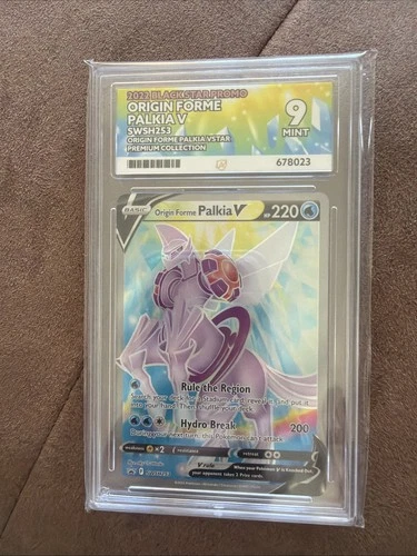 Origin Forme Palkia V SWSH253 Ace Grading 9