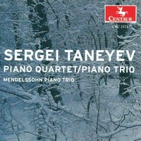 Taneyev / Mendelssoh - Piano Quartet E Major Op 20 / - Cd - G3Z