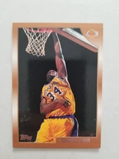 1998-99 Topps Shaquille O'Neal Los Angeles Lakers #175