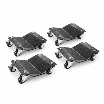 Rangierhilfe Auto Reifenwagen 4 Räder Tragfähigkeit 3000kg robuster Stahl
