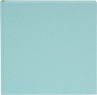 Goldbuch Fotoalbum Bella Vista Aqua Leinen 30X31 Cm 60 WeißE Seiten