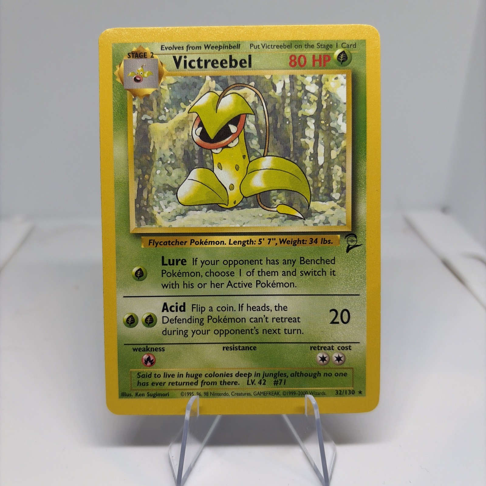 Victreebel - 30/64 Jungle - Pokémon TCG - 1999