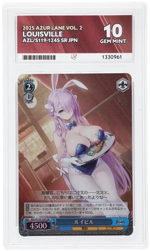 Weiss Schwarz - Louisville - Azur Lane Vol. 2 - AZL/S119-124S SR - ACE 10