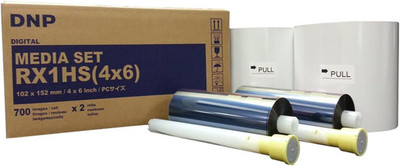 DNP Print Media for DS-RX1HS High Speed Dye Sub Printer - 4X6'' 700 Printings Eac