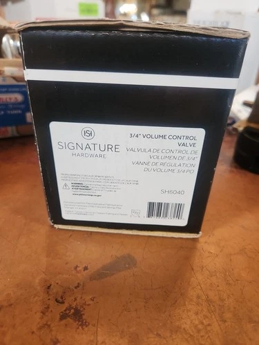 Signature Hardware 447696 Volume Control Rough-In Valve - 3/4" Connection - Picture 2 of 10
