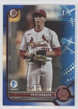 2022 Bowman Draft 1st Edition Blue Foil 13/150 Pete Hansen #BD-128 nd3