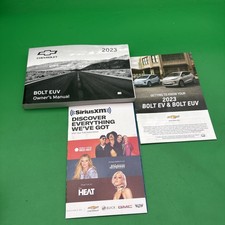 2023 Chevrolet Bolt EUV Owners Manual With Free Shipping Set Original 