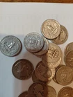 20 circulated washington quarters 90@silver