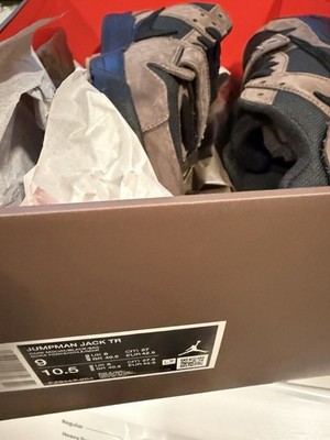 Travis Scott x Air Jordan Jumpman Jack TR Dark Mocha Size 9 Brand New 