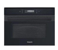 Hotpoint MP996BMH 40L Built-In Combi Microwave Oven Black Steel NEW