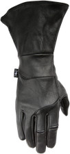 THRASHIN SUPPLY CO. Siege Gauntlet Insulated Leather Gloves Sm Black SGI-01-11