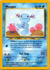 Wooper 71/75 Common Neo Discovery Pokemon Unlimited Lightly Played on eBay