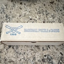 Donruss 1988 Baseball Puzzle & Cards 56 Cards MLB English Original Vintage
