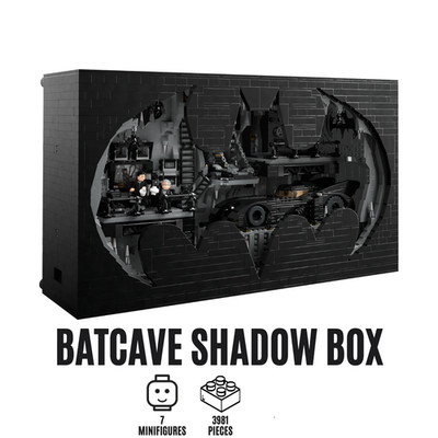 Batman Batcave Shadow Box 76252 Building Set   3981 PCS, DC Comics Collectors
