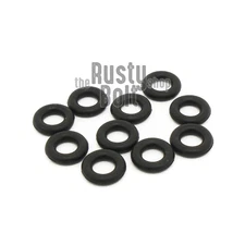 O-rings Nitrile Rubber - 8mm OD, 4mm ID, 2mm Thickness - Black, Seal, Gasket