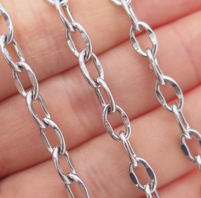 TACORI 18K Gold & 925 Sterling Silver Crescent Eclipse Chain Necklace 36   