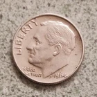 Roosevelt Dime 10C 1964 Denver Silver Circulated US Coin