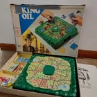 Vintage 1974 Milton Bradley KING OIL Board Game COMPLETE With All Pieces Ages 9+