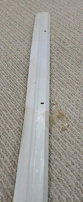 Randall V-62T-WH Entry Door Bottom Sweep, 3' White, Seals Gaps Up To 1'', Display