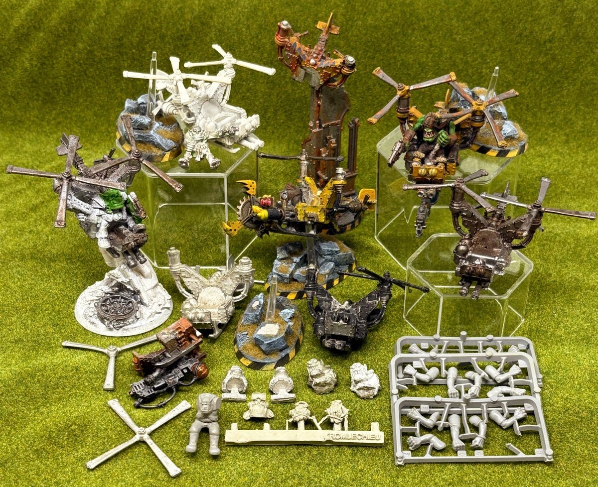 Warhammer 40k: Space Orks - Deffkoptas Lot (Metal Vehicles