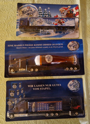 3 Werbe Trucks LKW Maisel´s Weisse - OVP