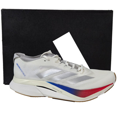Adidas Women's Adizero Boston 12 Running Shoes Sneakers White Size 9.5
