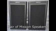 Mission 761 Speakers – Pair – Classic British Hi-Fi Bookshelf speakers
