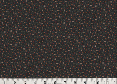 Kansas Troubles Fabric Sandhill Plums 18'' x 22'' Fat Quarter Quilt Shop Quality