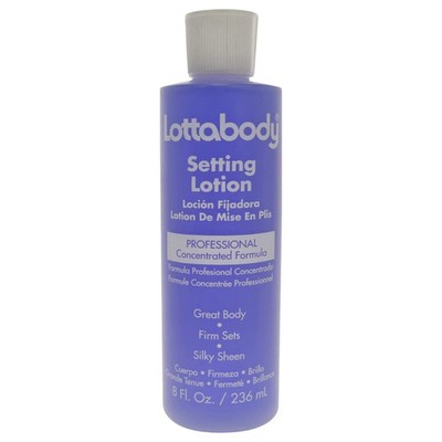 Lotta Body Setting Lotion 8 oz - Perfect Hair Styling  Hold Solution