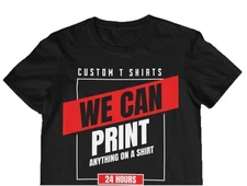 Gildan Heavy Custom Personalized TShirt Print Your Logo Photo Custom Made Shirt