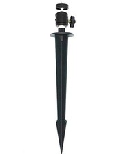 Lightweight Aluminum Camera Tripod Mount Spike with 1/4'' Ball Head for GoPro, S