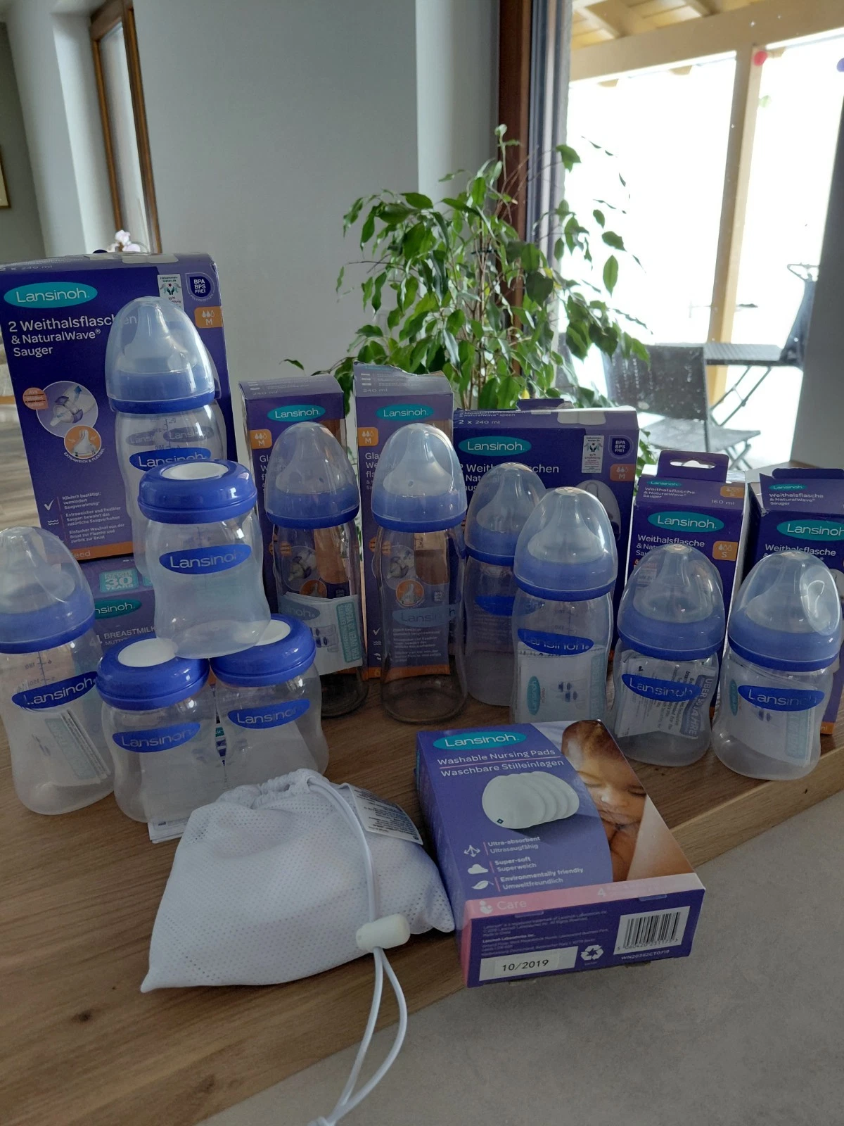 Lansinoh Breast Milk Baby Bottles 160ml,240ml, Glass, PP, Breastfeeding Insert Reusable New
Opens in