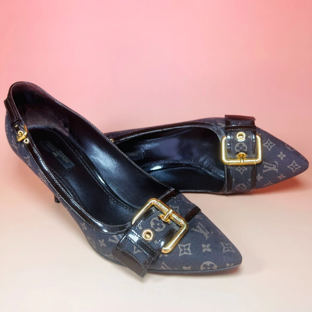 Louis Vuitton Monogram Shoes In Women's Heels for sale | eBay