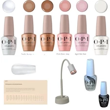 OPI Nail GELevate  4-in-1 Builder, Soft Gel Extensions, Flash Cure Lamp