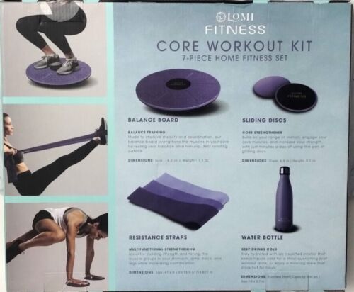 Lomi Fitness Core Workout Kit - 7-teiliges Heimfitness Set - Neu - Bild 3 von 5