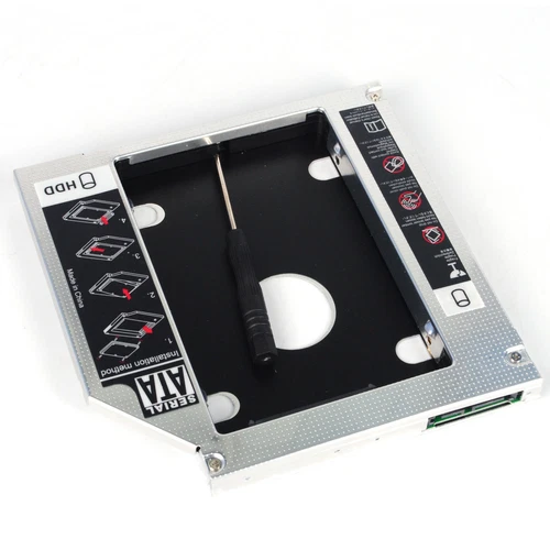 Second SATA HDD Festplatten Rahmen Caddy für HP Compaq 6735b 6735s 6820s 6830s