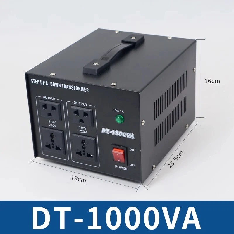 5000W Voltage Converter Transformer Step Up Step Down 110V-220V 110V⇋220V W/USB - Image 2 of 4