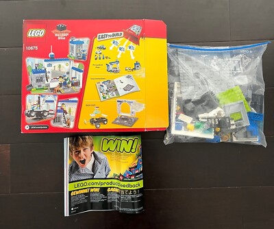 LEGO JUNIORS POLICE THE BIG ESCAPE (10675) 100% COMPLETE W