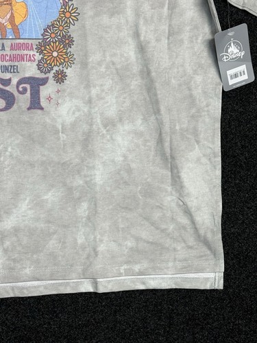 NEW Disney Parks Princess Fest Tour Tie Dye T-Shirt Womens 2024 Sizes L XL 1X 3X - Picture 7 of 14