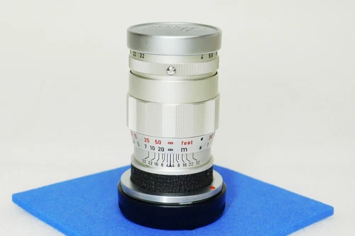 Leica 90mm f4 Elmar 3 Element M Lens w/Caps  F/Leica Film & Digital Mint & RARE