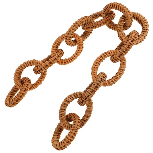 Rattan Woven Chain Decor,rattan Chain Rattan Chain Link Decor Rattan Woven Chain - Picture 3 of 12