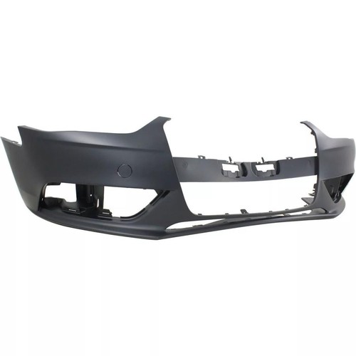Front Bumper Cover for Audi A4 2013-2016 W/Fog Holes Quattro AU1000190 - Picture 5 of 8